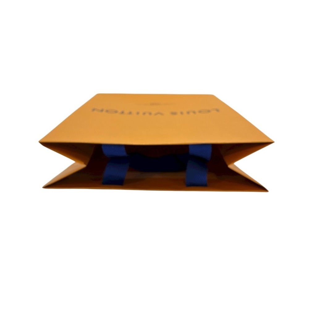 AUTHENTIC LOUIS VUITTON Gift bag Luxury Designer Presentation Orange Blue - Picture 9 of 10